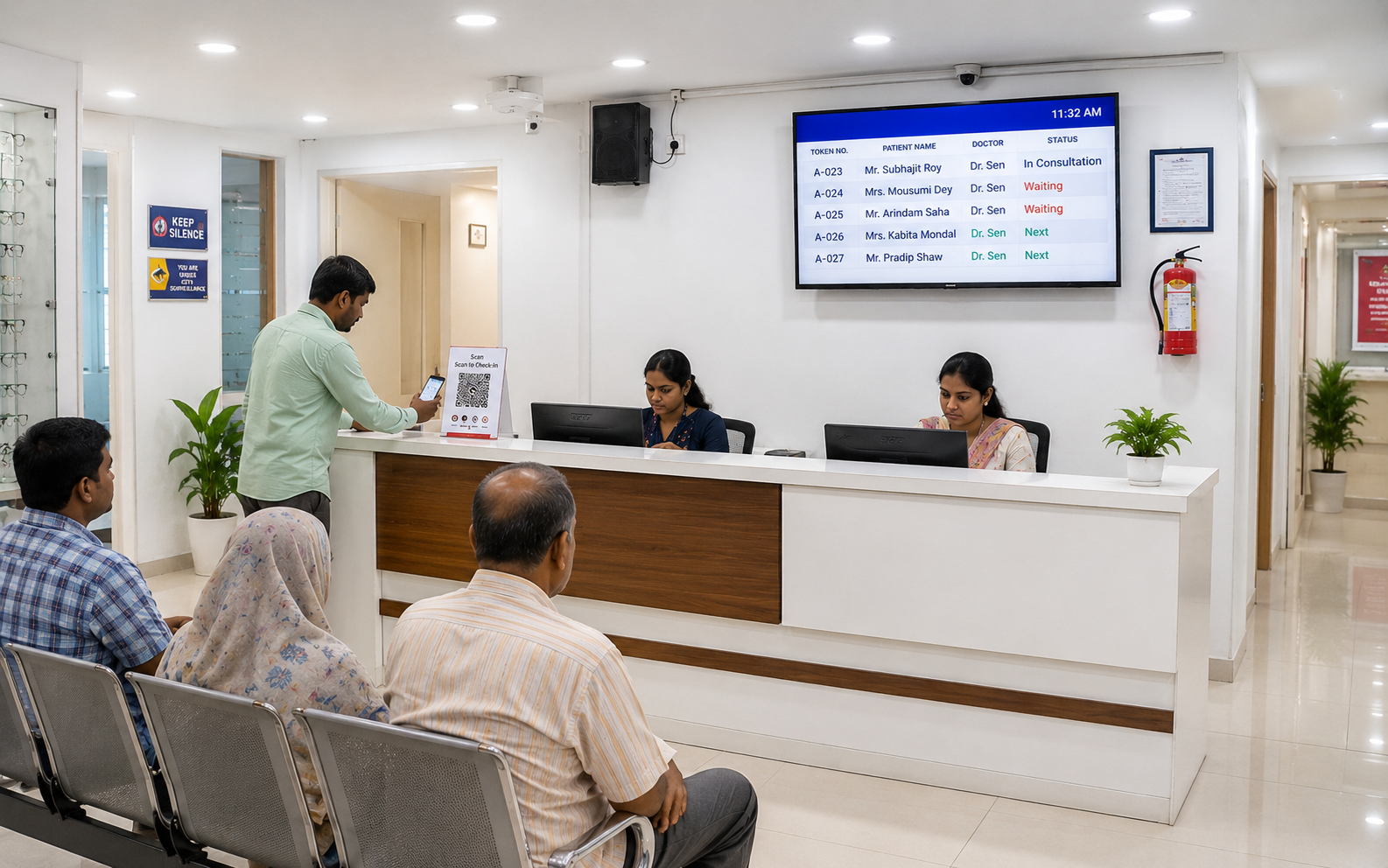 Eye Clinic in Kolkata showing improved appointment bookings
